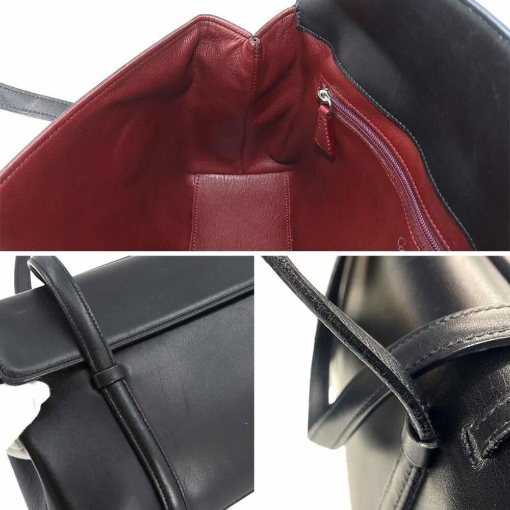 Cartier Cabochon Black Leather Handbag (Pre-Owned) - Picture 10 of 10